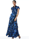 ROBE MAXI ÉTAGÉE À MANCHES COURTES MIRANDA-ALICE + OLIVIA