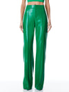 DYLAN VEGAN PANT-EMERALD-ALICE + OLIVIA