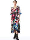 ROBE MIDI MANCHES LONGUES ETHEL-ALICE + OLIVIA