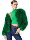JERRIE CAPPOTTO IN ECOPELLICCIA SENZA COLLO-ALICE + OLIVIA