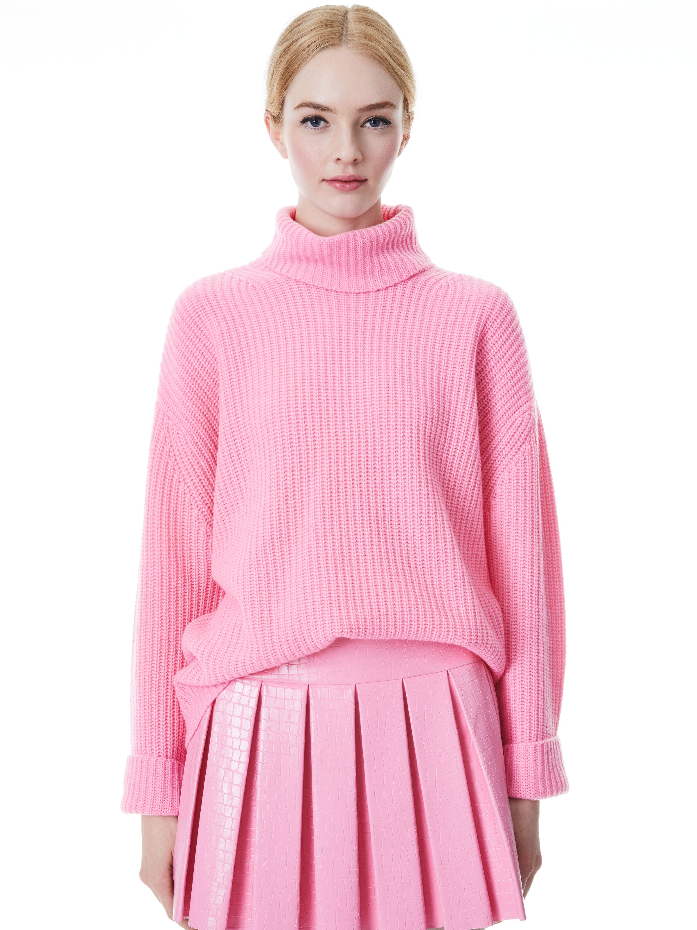 NORMA TURTLENECK PULLOVER SWEATER-PRIMROSE-ALICE + OLIVIA