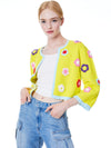 CARDIGAN AU CROCHET FLEURI ANDERSON-ALICE + OLIVIA