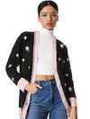 CARDIGAN GRAND-PÈRE ORNÉ BRADFORD-ALICE + OLIVIA