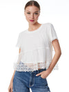 T-SHIRT ÉTAGÉ À MANCHES COURTES DREEMA-ALICE + OLIVIA