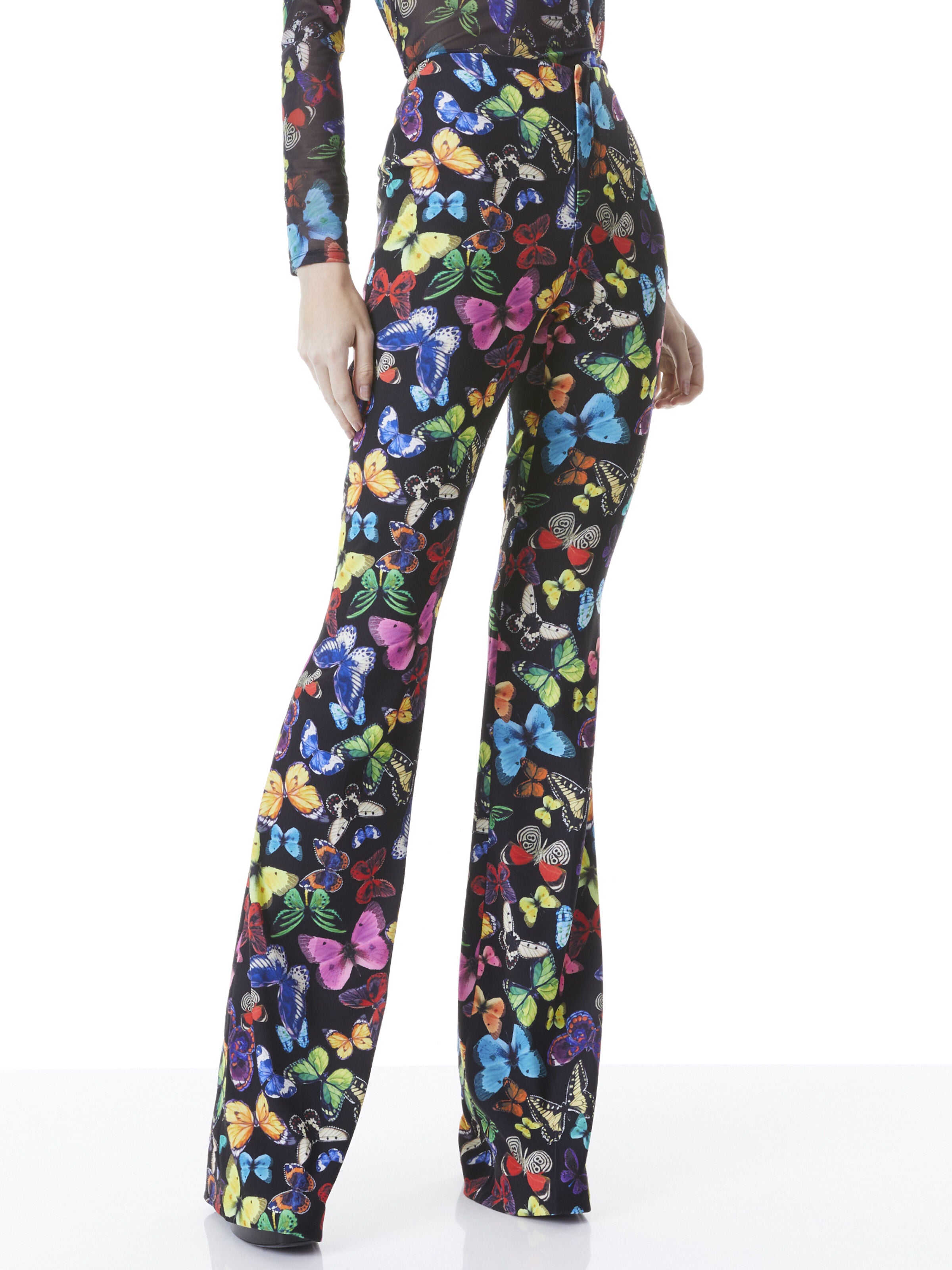 PANTALONI BOOTCUT CORTI-ALICE + OLIVIA
