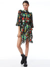 ROBE COURTE MILDA BOUTONNÉE AVEC CEINTURE-ALICE + OLIVIA