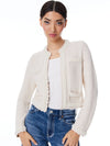 GILET EN MAILLE NOELLA ORNÉ DE PERLES-ALICE + OLIVIA