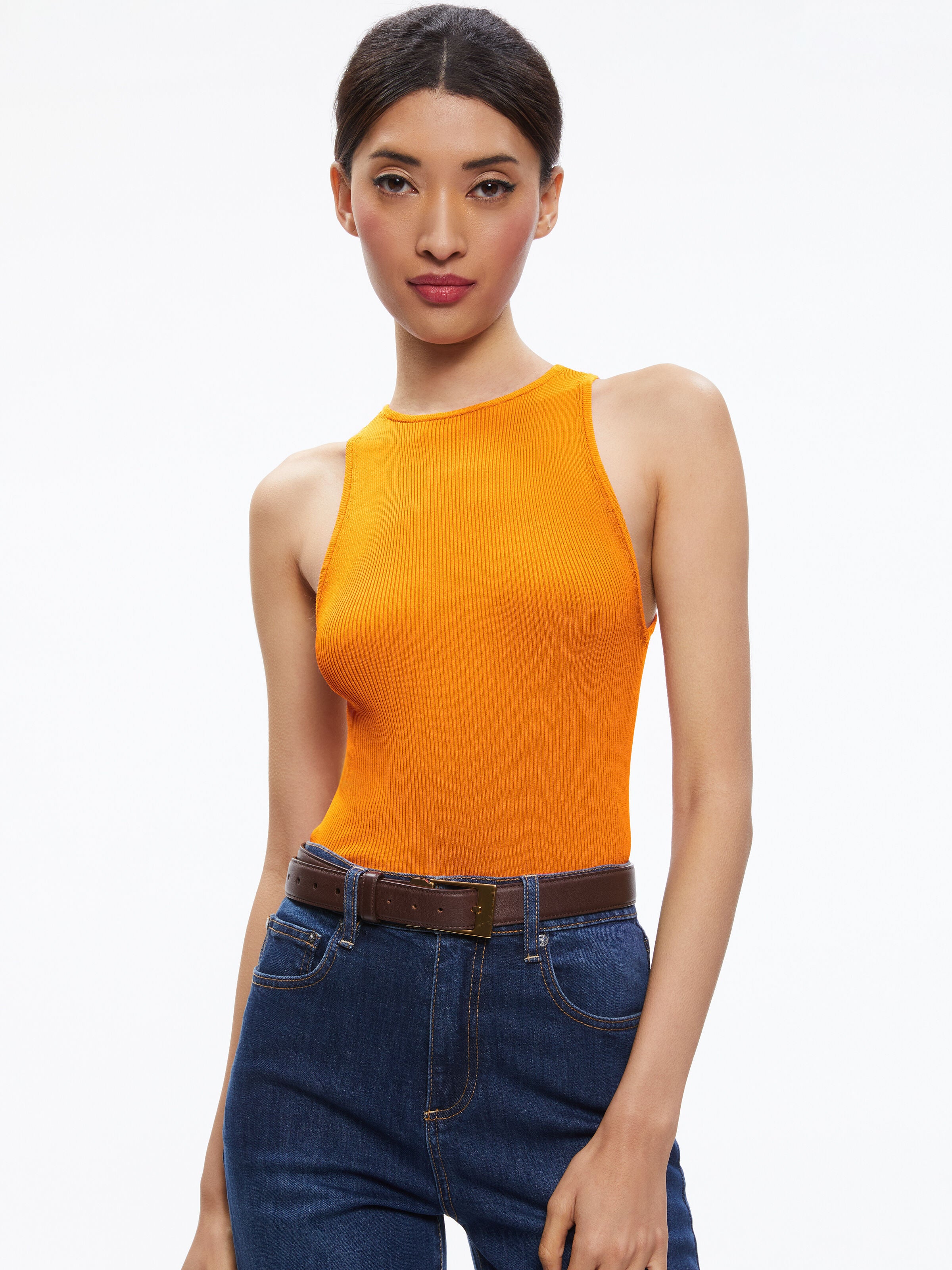 DÉBARDEUR EN TRICOT CÔTELÉ ZULMA-ALICE + OLIVIA