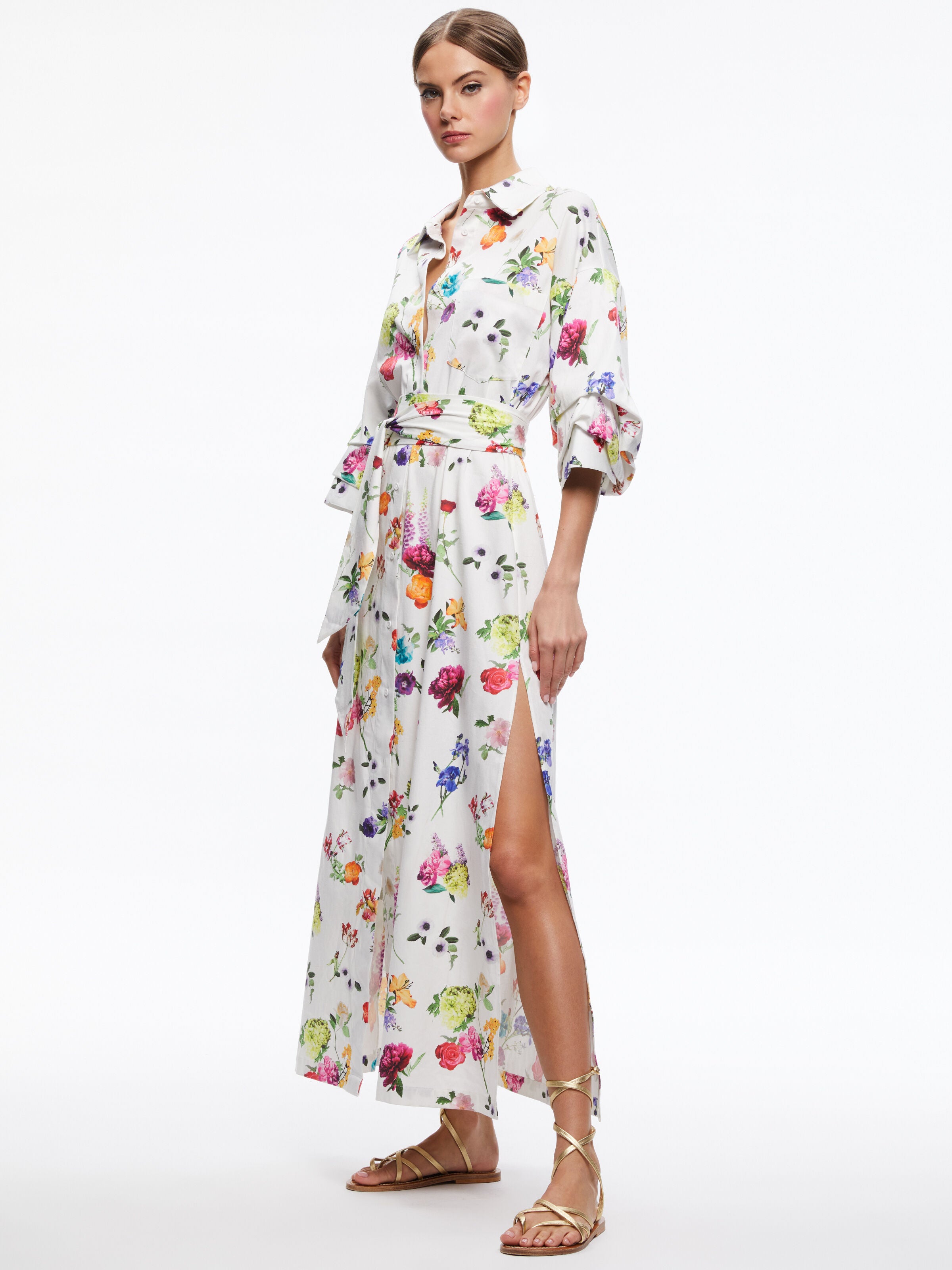 ROBE LONGUE BOUTONNÉE TANIKA-ALICE + OLIVIA