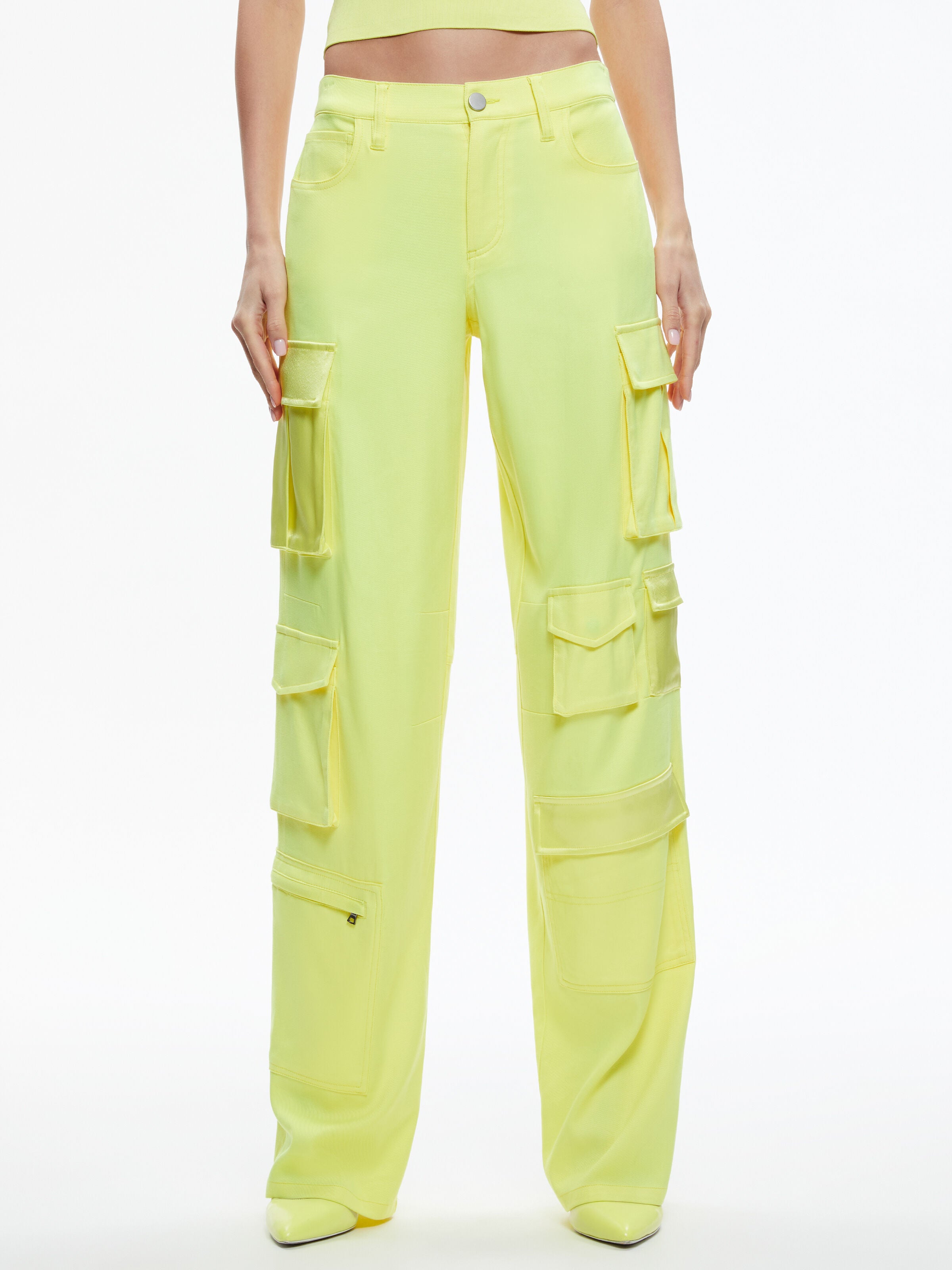 LUIS CARGO PANT-LEMON-ALICE + OLIVIA