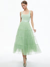 CHARA TULLE SCOOP NECK MIDI DRESS-PISTACHIO-ALICE + OLIVIA