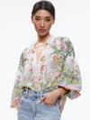 TOP JULIUS CON MANICHE A BLOUSON E NODO SUL DAVANTI-ALICE + OLIVIA