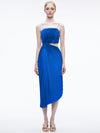 Robe asymétrique à bretelles spaghetti FAYETH-ALICE + OLIVIA