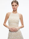 TOP COURT HALTER À NŒUD JAYMEE-ALICE + OLIVIA