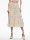 JUPE MIDI ÉTAGÉE REISE-ALICE + OLIVIA