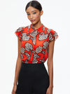 MARTEL BLOUSE-LANDMARK-ALICE + OLIVIA