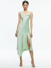 ABITO MIDI ASIMMETRICO SVASATO HARMONY-ALICE + OLIVIA