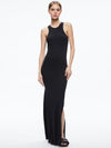 ROBE LONGUE FENDUE SANS MANCHES PANIA-ALICE + OLIVIA