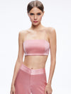 SASHA THIN STRAP CROP TOP-Black-ALICE + OLIVIA