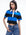SAPPHIRE/BLACK STRIPE