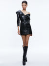 ROBE MOTARD MIARA EN CUIR VEGAN-ALICE + OLIVIA
