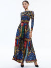 ROBE LONGUE PLISSÉE IVEY-ALICE + OLIVIA