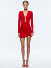 MINIVESTITO CON TAGLIO LOMA-ALICE + OLIVIA