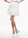 MINIGONNA CINA FEATHER-ALICE + OLIVIA