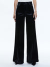 PANTALONI LARGO IN PELLE VEGAN TRISH SHINY-ALICE + OLIVIA