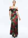 ABITO LUNGO CON SCOLLO BARDOT ARZA-ALICE + OLIVIA