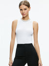 Canotta corta AMITY con collo decorato-ALICE + OLIVIA