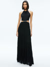 ROBE LONGUE DÉCOUPE EMBELLIE MYRTICE-ALICE + OLIVIA