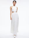 ROBE LONGUE DÉCOUPE EMBELLIE MYRTICE-ALICE + OLIVIA