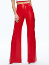 DYLAN VEGAN PANT-BRIGHT RUBY-ALICE + OLIVIA