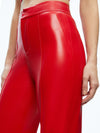 DYLAN VEGAN PANT-BRIGHT RUBY-ALICE + OLIVIA