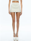 ECENIA MINI SKIRT-OFF WHITE-ALICE + OLIVIA