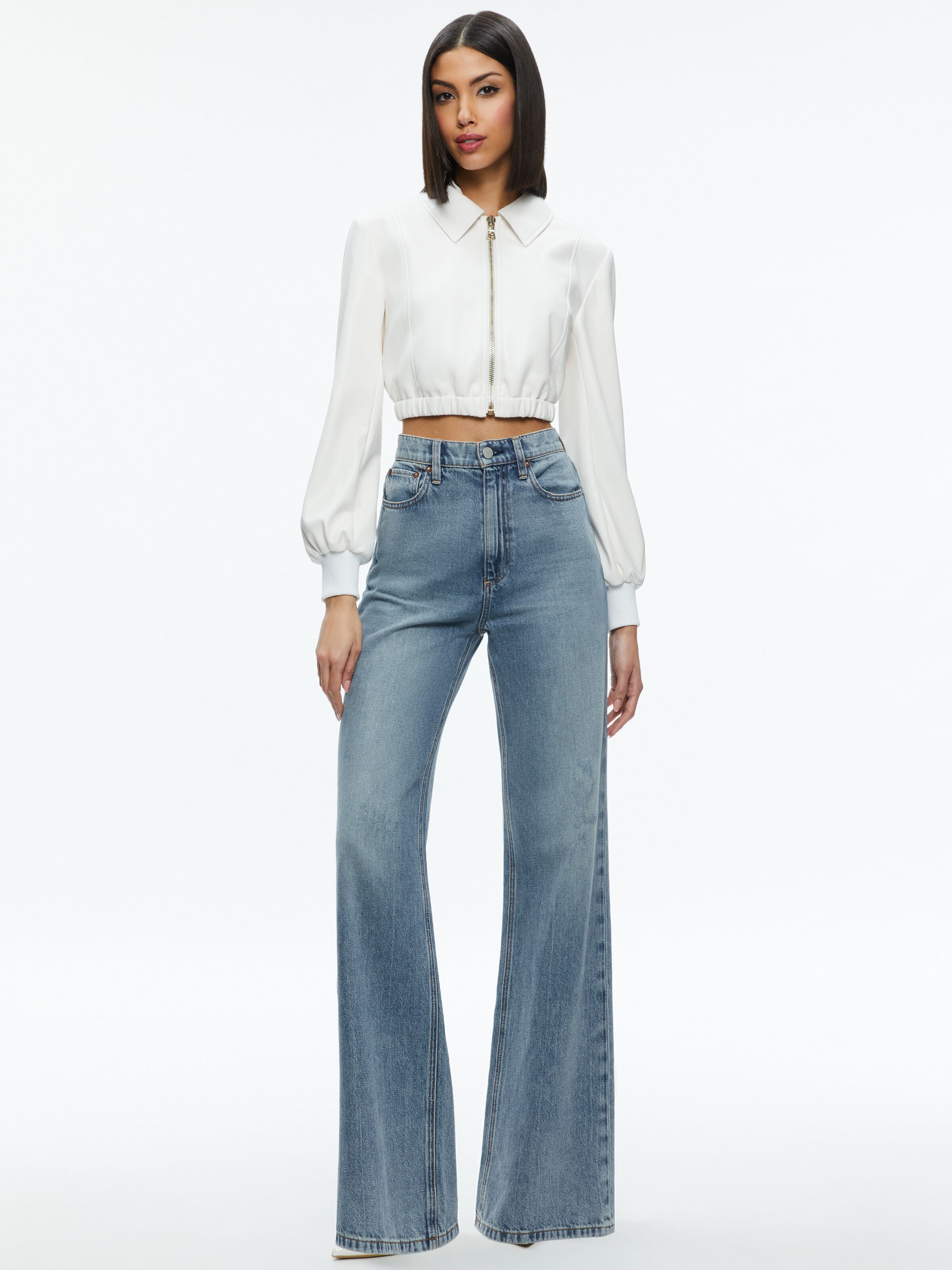 GIACCA DELLA CORTA IN PELLE VEGAN-ALICE + OLIVIA