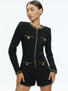 TUTA CORTA CON CERNIERA SHILOH ORO-ALICE + OLIVIA