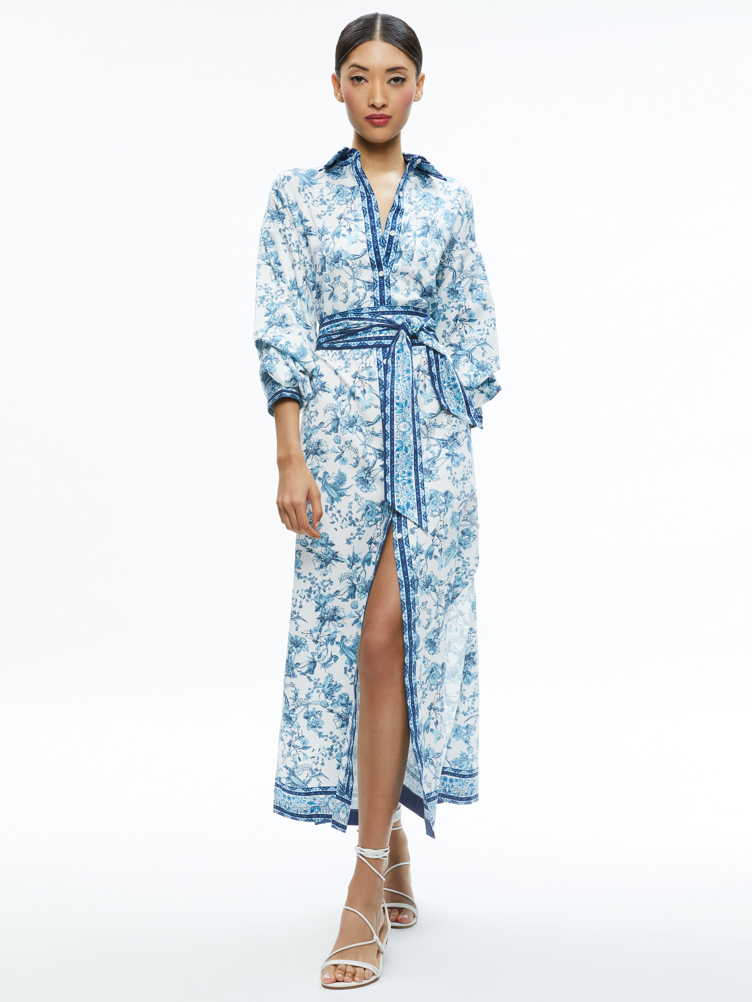 ABITO LUNGO CON BOTTONI TANIKA-ALICE + OLIVIA
