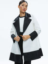 PAOLA SWING COAT WITH BORDER DETAIL-OFF WHITE/BLACK-ALICE + OLIVIA