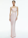 ROBE LONGUE CORSAGE DRAPÉ VALENTINA-ALICE + OLIVIA