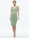 ROBE MIDI ALINA À BRETELLES BOUCLÉES-ALICE + OLIVIA