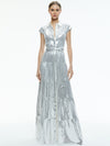 ROBE LONGUE ÉTAGÉE ORNÉE MIRANDA-ALICE + OLIVIA