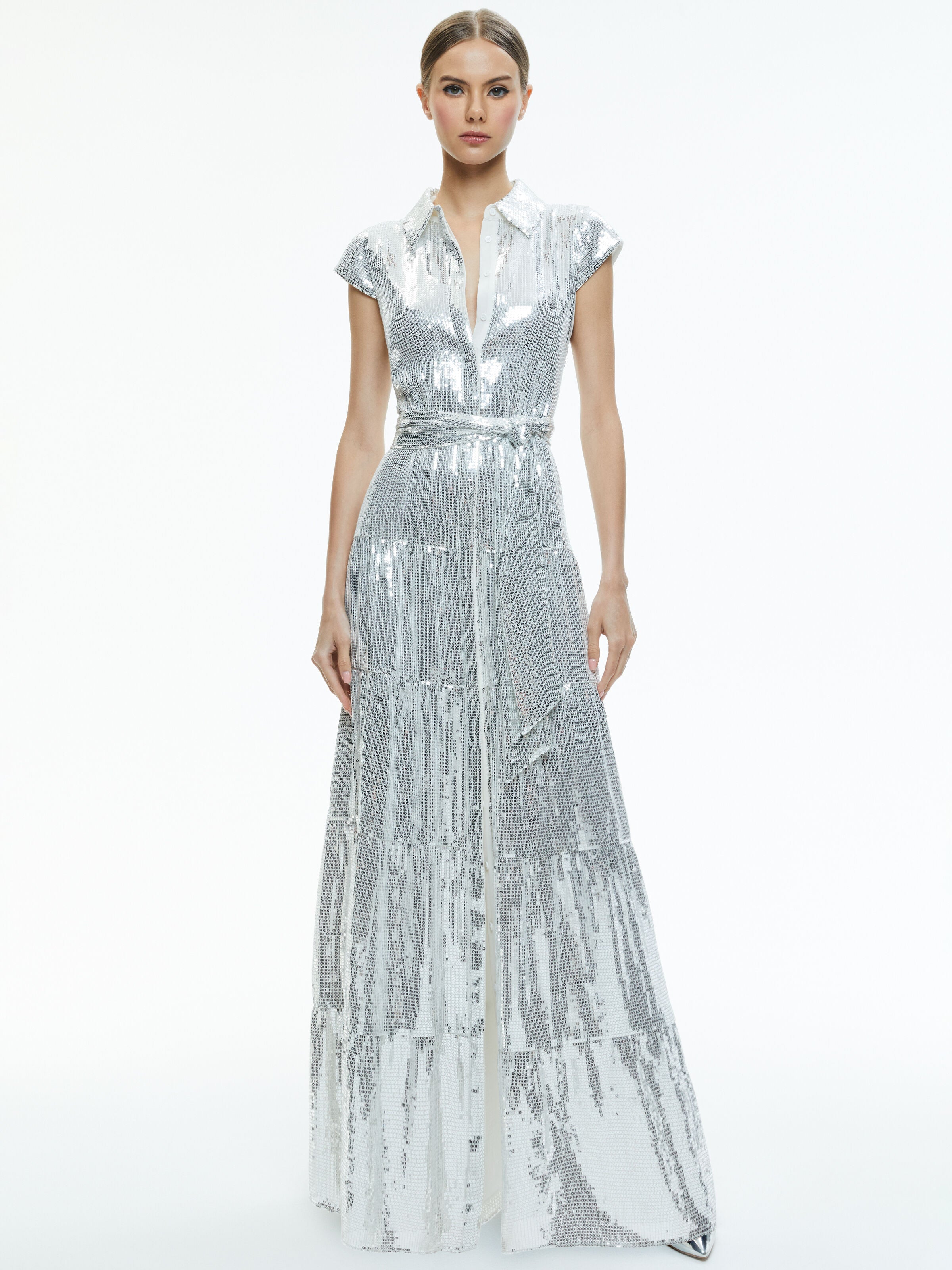 ROBE LONGUE ÉTAGÉE ORNÉE MIRANDA-ALICE + OLIVIA
