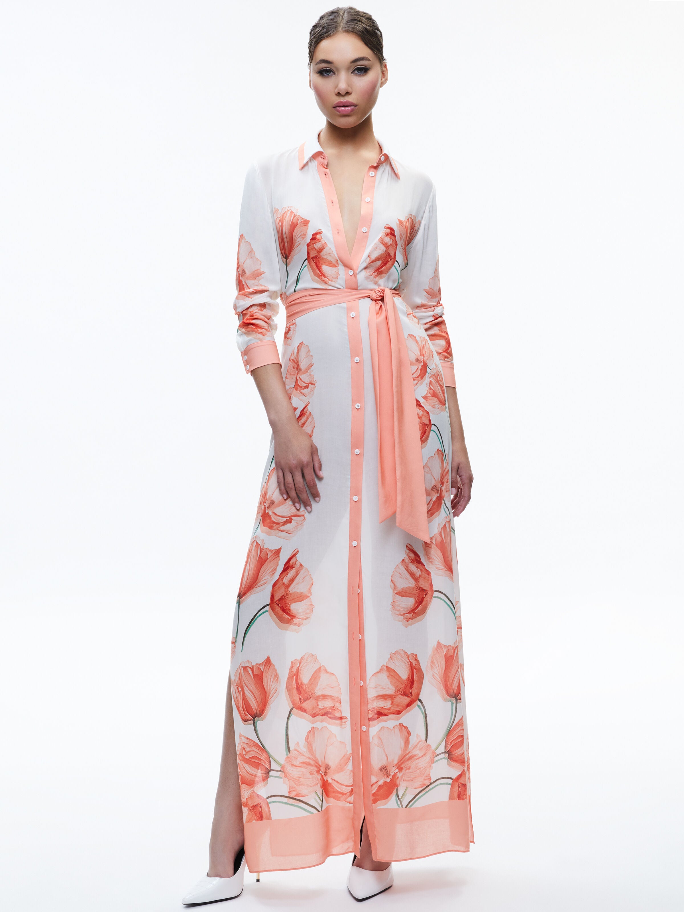 ABITO LUNGO A CAMICIA CHASSIDY-ALICE + OLIVIA