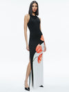 PANIA MAXI DRESS-DREAM LIFE BLACK-ALICE + OLIVIA
