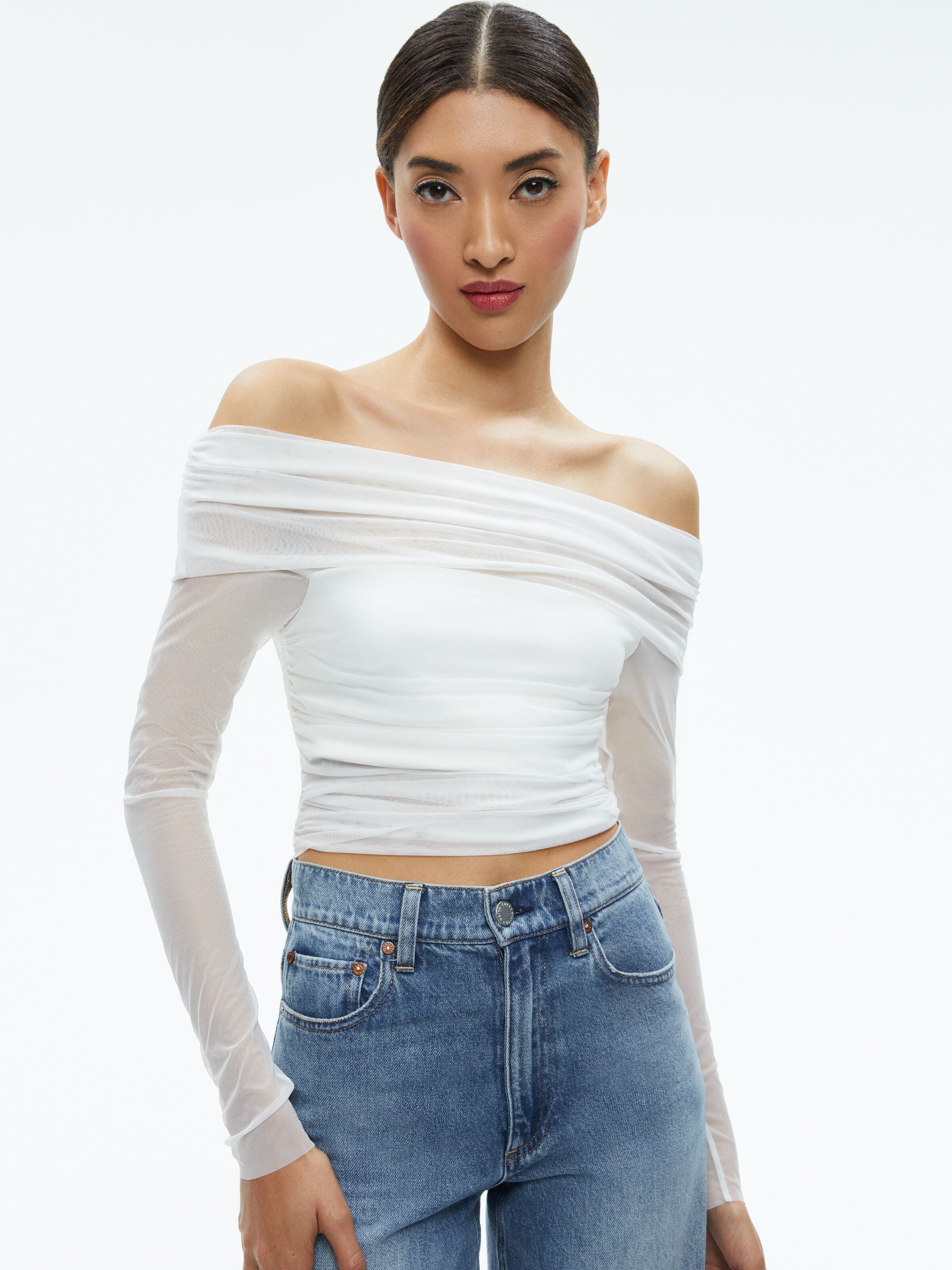 ISADOLA TOP-Black-ALICE + OLIVIA