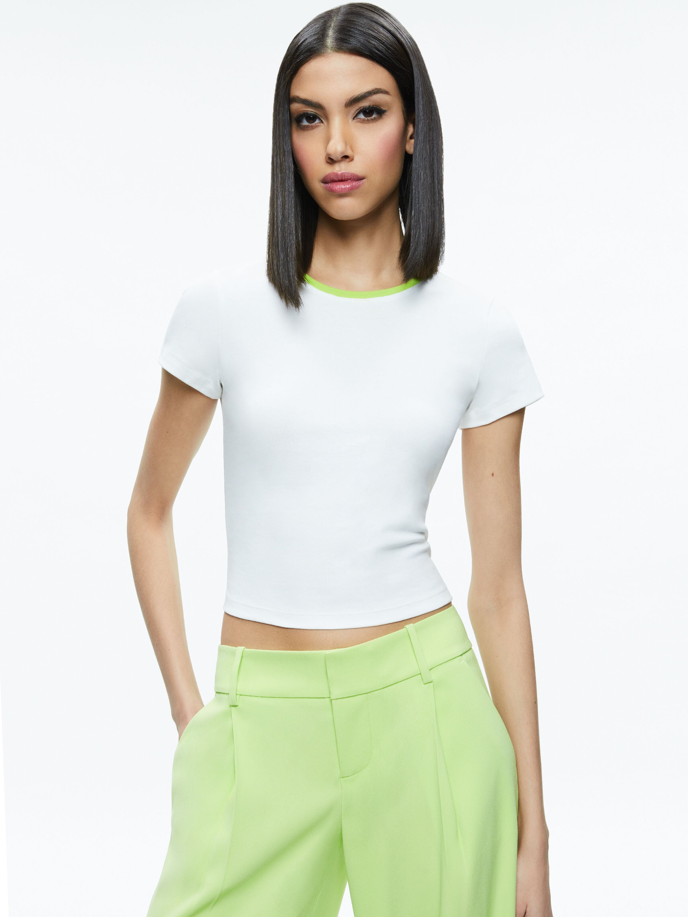 TASHIA RINGER BABY TEE