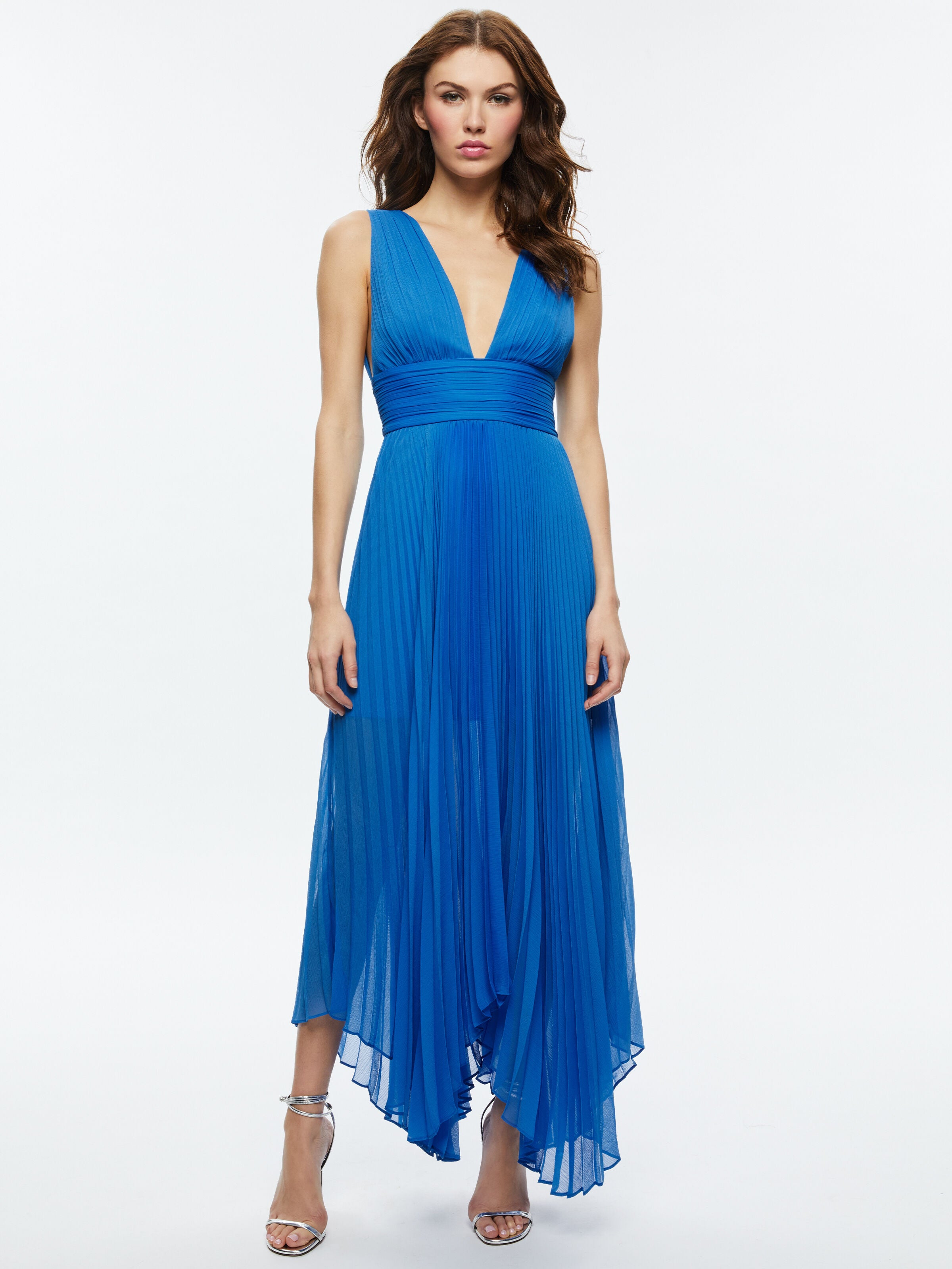 ADRIANNA DPV NK PLTD VESTITO LUNGO-ALICE + OLIVIA