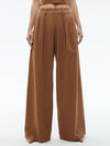 PANTALONI LARGHI A VITA BASSA GARBO-ALICE + OLIVIA